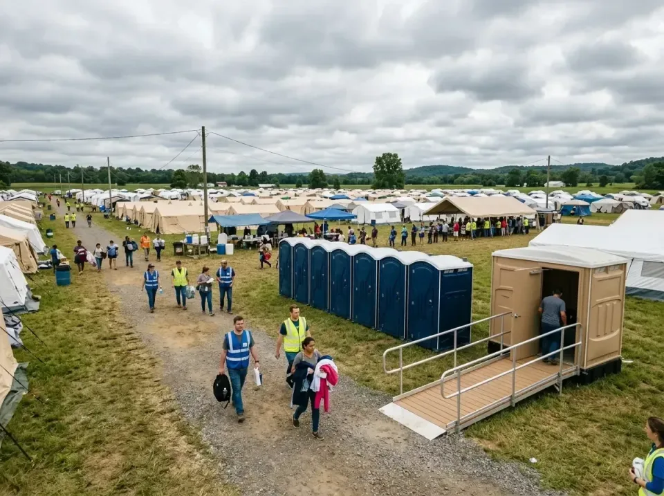 disaster-relief-camp-restrooms-010 — frequently asked questions, Dumpster & Portable Bathrooms Rental in Enochville, NC